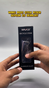 WAKE A001 Stem Riser Stang Sepeda 25 Derajat Oversize OS 31.8mm 70/80/90/100/110mm Alloy MTB