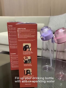 650ML Sports Water Bottle Suitable Water Cup Sports Water Bottle With Straw Flavour Pods Air Up Water Bottle