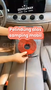 List Metal Carbon 5D Lebar 7cm x 3m |Stiker Lip Lis Bumper Sill Plate