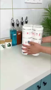 Cuộn giấy lau nhà bếp đa năng có thể tái sử dụng nhiều lần - Tiện dụng tiết kiệm - Nhiều họa tiết