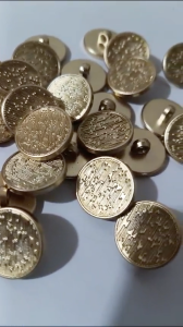 ISI 12PCS KANCING JAMUR BREAKOUT EMAS 18MM DAN 21MM