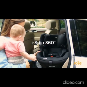 [Joie] i-Spin 360° Rotation Car Seat 6-Position Grow Together™ Headrest with ISOFIX ECE R129/02 Standard
