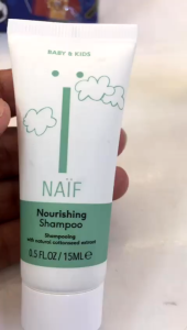 Naif Baby Mini Set (wash gel shampoo nurturing cream body lotion)