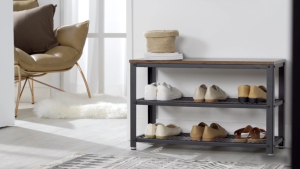 Borong365 Shoe Bench Shoe Rack Shoe Changing Stool Shoe Cabinet Storage Bench Rak Kasut Bangku Kasut Kabinet Kasut 鞋柜 鞋架
