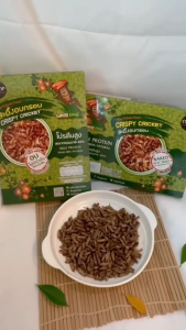 LOVEBUG สะดิ้งอบกรอบ 48 กรัม ร่างกาย กรอบอร่อย สะอาด แมลง สินค้า OTOP