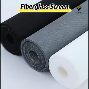 FIBERGLASS INSECT SCREEN Windows Screen 18# window net Door Replacement Durable Anti Mosquito Fiberglass Screen Mesh