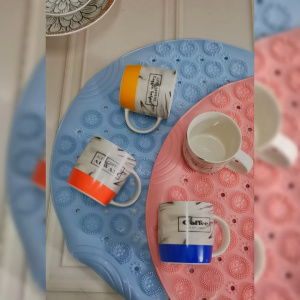 MASON Mug Keramik / Mug Teh/ Mug Kopi Motif Marble 102