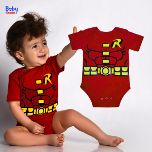 Robin Superhero Baby Costume Onesie 0–12M | Cotton Bodysuit for Newborn & Infant Boys | Baby Onesies PH
