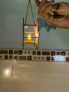 Gỗ Tô Màu Cá Chép Decor Trang Trí Trung Thu Tuyệt Xinh Tặng Kèm 6 Màu 1 Cọ Đèn Que Cầm Và Dây