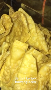 Kue Bawang Khas Aceh 190gr dan 500gr / Keripik Renyah Original -