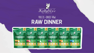 Kelly & Cos Freeze Dried Raw Dinner - Thức Ăn Thịt Sấy Cho Mèo 156g