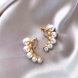 Bông tai ngọc trai cá tính xuân hè xu hướng mới - hoa tai dài khuyên tai khuyên tai nữ bông tai nữ cá tính ngầu rẻ bông tai nữ bông tai dài đeo bông nữ WQ144 BSTKV - [NaLa Shop]