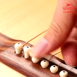 SPEEDS Pin Sadle Gitar Bridge Pins Guitar Alat Musik Bridge Pin Saddle Nut Pin Gitar 049-27