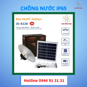 Đèn Choá Nhà Xưởng Năng Lượng Mặt Trời JINDIAN 100W JD-6128