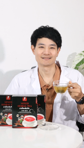 ชาเห็ดหลินจือ สมุนไพร 11ชนิด ชาเพื่อสุขภาพ ชนิดซอง แบรนด์ พิมพ์ณดา 1 กล่อง 30 ซอง