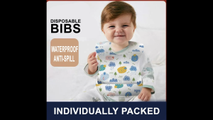 Disposable Baby Infant Bibs for Feeding and Meal Time