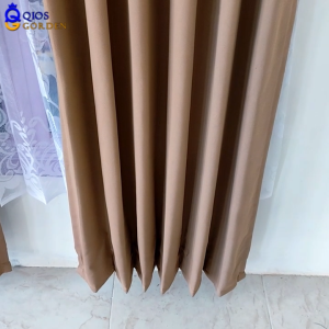 Gorden Jendela Blackout Polos Model 12 Premium Quality Smokering Bahan Tebal Dan Lembut