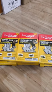 Lem Tikus CAP GAJAH PAPAN Bentuk Buku Super Lengket Langsung Pakai
