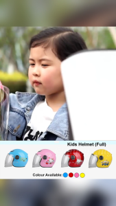 Kids Helmetwith Clear Visor Kid Cartoon Helmet Motorcycle Helmet Bicycle Helmet Bike Scooter Helmet Safety (Full)