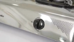 KOMPOR GAS MIYAKO 2 TUNGKU KG 202SE - Bahan Stenlies Stell