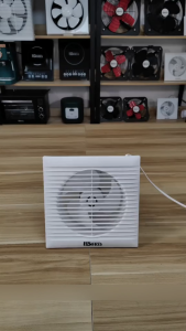 BSBOSS Exhaust Fan 4 inch 6 inch 8 inch wall Type PVC bedroom living room toilet kitchen guest room Ventilation fan