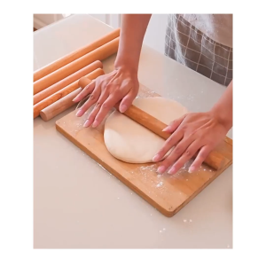 Cán Lăn Bột Làm Bánh bằng gỗ chống dính từ 16cm-30cm dụng cụ làm bánh-NIEVE