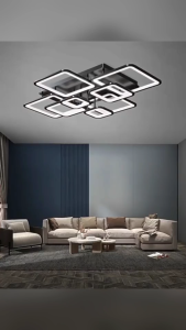 SOLO Modern Ceiling Light Chandilier Lights for Living Room Led Ceiling Lamp Bedroom Center Light Chandelier for Dinning Room