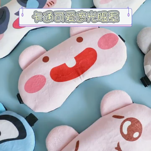 10 สไตล์น่ารักการ์ตูนตาตุ๊กตาหน้ากากตาสัตว์หูนุ่มนอนหลับสบายสุขภาพนอนหลับผ้าปิดตางีบอุปกรณ์การเดินทาง