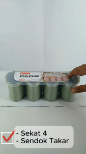 Tempat Bumbu Dapur / Wadah Garam Merica Gula / Set Bumbu Dapur 4 in 1