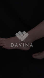 DAVINA Ladies Avaluna Anklet Sterling Silver 925 - Gelang Kaki Wanita Perak S925 Clover Layer