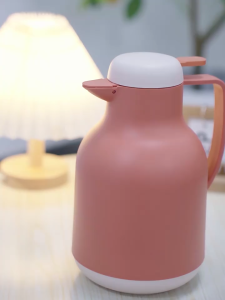 👍SG👍Insulated Vacuum Jug Thermal Coffee Flask Stainless Steel Insulation Temperature Hot and Cold Tea Coffee Push Button