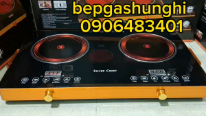 Bếp hồng ngoại đôi SC-7038 SILVER CREST  Bếp điện hồng ngoại kính cường lực
