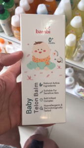 Bambi Baby Telon Balm 50 ml Melembapkan dan Mencegah Iritasi Kulit - illya