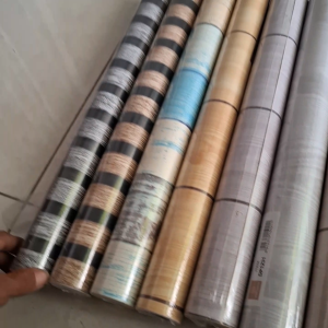 STIKER MOTIF KAYU lebar 45cm panjang 8meter