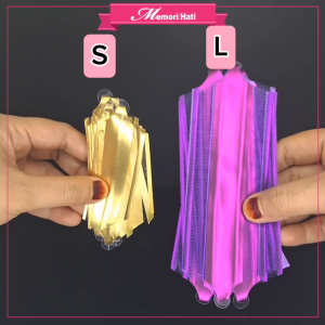 RB356 Pull Flower Ribbon/Bunga Reben/Size S & L