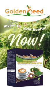 Golden Seed Coffee Mangosteen and Moringa Coffee Instant Coffee Mix