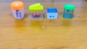 ASTAR Double Holes / Single Hole Pencil Sharpener With Cover Casing Pengasal Pensel (A655 /  A656 / A667 / SH7001) (1PC)