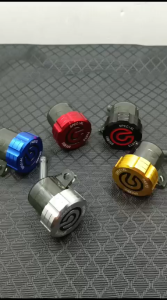 Tabung Minyak Rem Logo CNC Cup Oil CNC Tabung Smoke Tabung Minyak Master Rem Universal