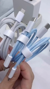 20W PD USB Fast Charger Cable for Iphone 14promax Fast Charging Data Cable IPhone13 Braided Data Cable 12 Car PD20W Fast Charging -