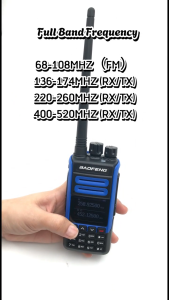 Baofeng BF-1802L Walkie Talkie Long Range 10-20KM Tri Band Wireless Copy Frequency 999 Channel Two Way Radio UV-5R UV-K5 Ham Portable