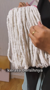 Refill Pel Lantai Sumbu BOOM BOOM CLEAN Tanpa Gagang | Refil Pel Sumbu | Mop Refill Isi Ulang Pel