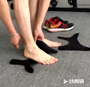 สายรัดข้อเท้า ที่พยาบาร์ต ที่รัดการบาดเจ็บ ลดอาการปวด ชุดผ้าพัน เท้าใส่เล่นกีฬา SP219