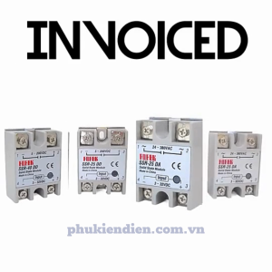 Rơ le bán dẫn SSR-40VA-H SSR-75VA-H SSR-100VA-H Solid state relay SSR dùng biến trở vào 500K điện áp ra 90-480VAC