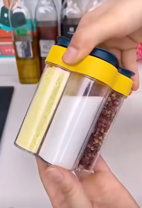 Tempat Bumbu Rempah 5 in 1 Wadah Penyimpanan Condiment Masak Bentuk Bunga