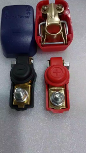 ขั้วแบตทองเหลือง ปลดทอง สวิตช์ปิด ขั้วแบตรถยนต์ ขั้วแบตเตอรี่ ขั้วแบตเตอรี่รถยนต์ ขั้วแบต - เปิด