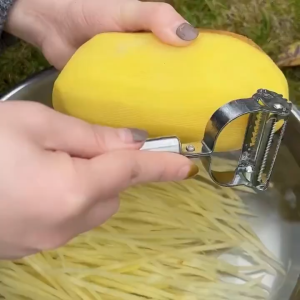 "Pisau Kupas Keluli Tahan Karat" Stainless Steel Peeling Knife Sharp Fruit Vegetable Peeler Slicer Knife