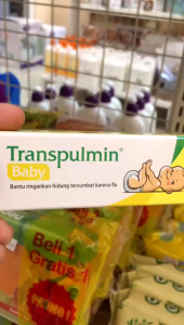 Transpulmin Baby Balsam BABY DAN KIDS - 10gr & 20gr