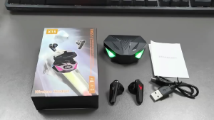 Headset Bluetooth TWS X15 Gaming Headset Bluetooth LED Smart Display Headphone Stereo Earbud Headset