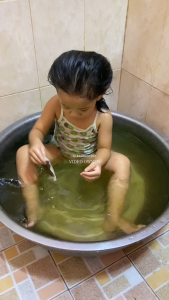 Hegerbaby Soothing Bath Soak 7-Pack Natural Herbal Essence Gently Nurtures