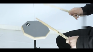 Bộ Trống Bằng Gỗ Cao Su 8 Inch Kèm Giá Đỡ